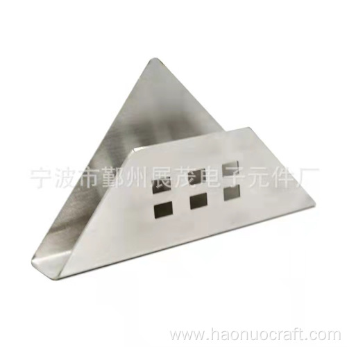 Toalla de papel vertical triangular de acero inoxidable